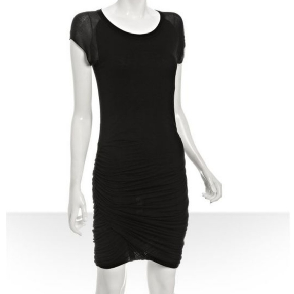 alc black and gold dress